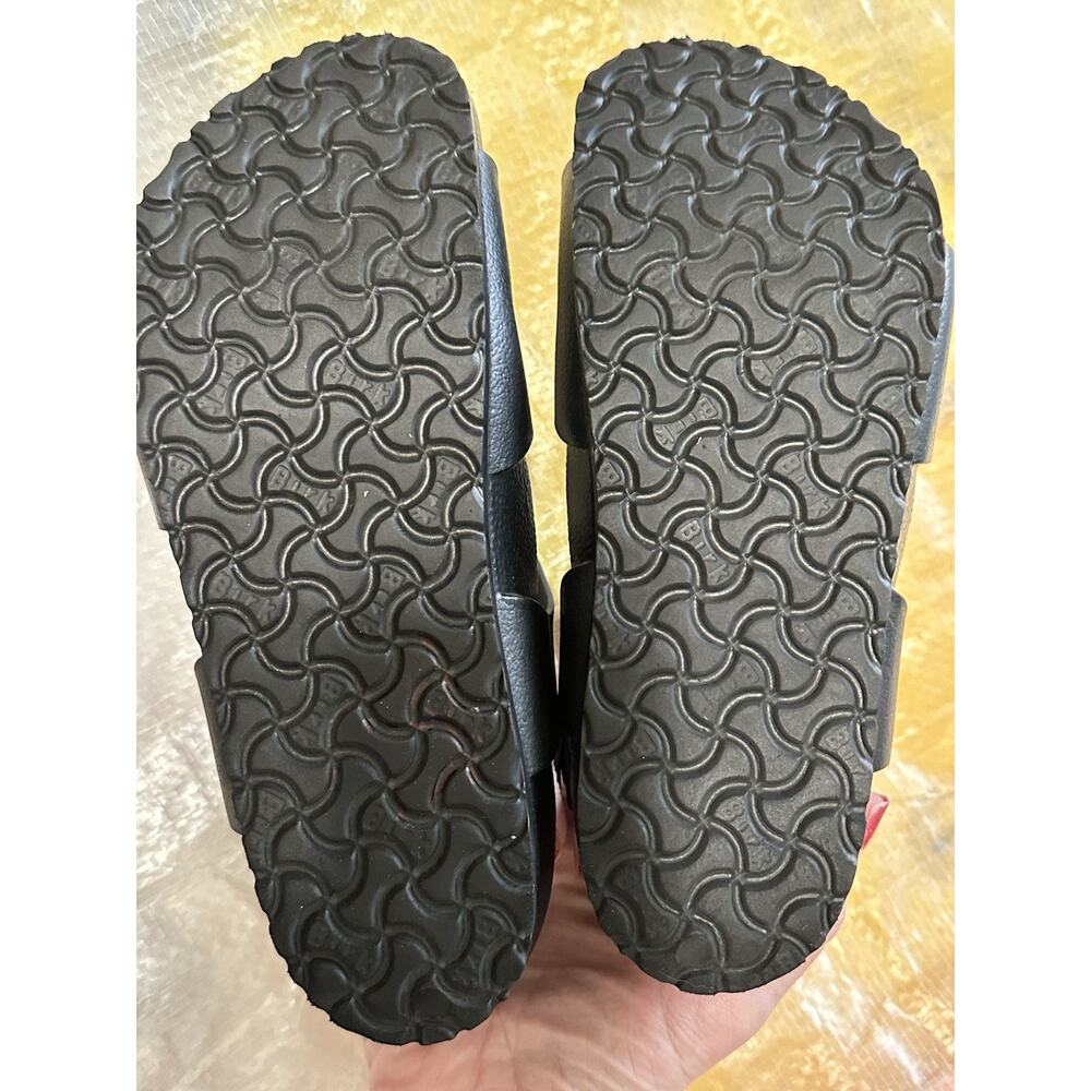 Birkenstock Mogami Black Kids Unisex Sz 33 Narrow EUC - Picture 5 of 7